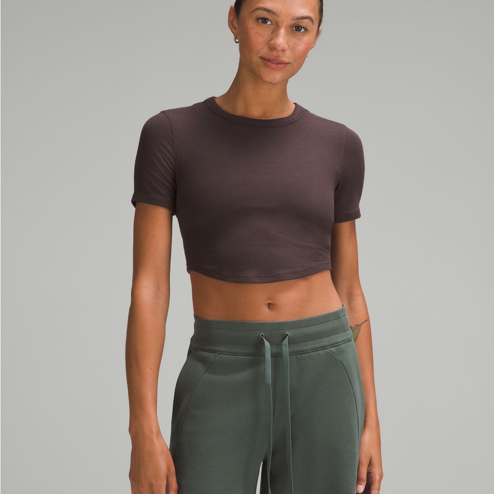 Lululemon Hold Tight Cropped Tshirt